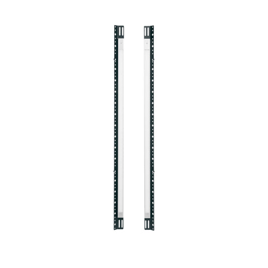 FWD-LT-UTL-16-21-D - Middle Atlantic - 16 RU to 21 RU Forward Full Height Utility Light White with Dimmer IR Sensor 1 Pair