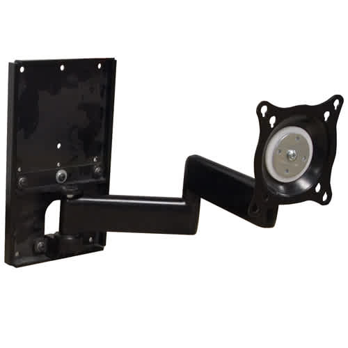 Small Flat Panel Swing Arm Wall Mount (Metal Studs) - 16 Inch