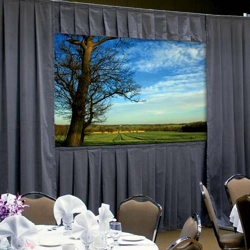 Da-Lite Fast-Fold Deluxe Drapery Presentation Kits, 66.5" x 90.5" - 36515KP