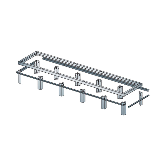 GANGLE-1-36 - Middle Atlantic - Raised Floor Support Angles GANGLE136