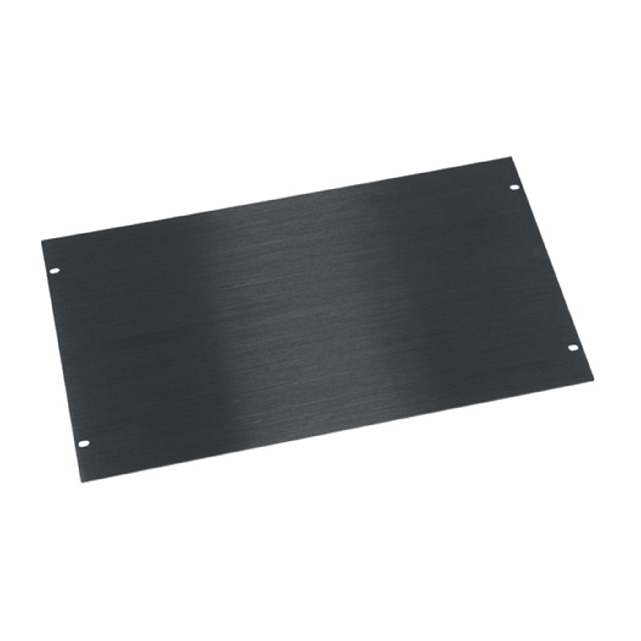 HBL6 - Middle Atlantic - 6 RU Flat Blank Rack Panel Black Brushed and Anodized Aluminum