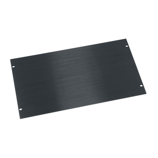 HBL6 - Middle Atlantic - 6 RU Flat Blank Rack Panel Black Brushed and Anodized Aluminum