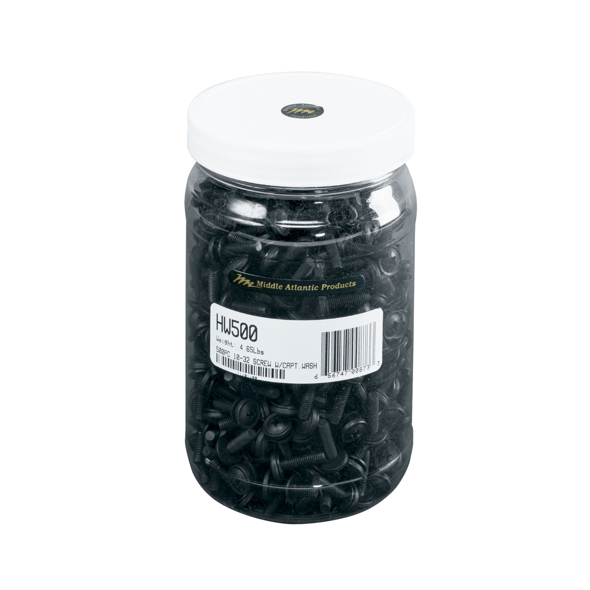 HW500 - Middle Atlantic - 1032 Rackscrew TrimHead 500 Piece