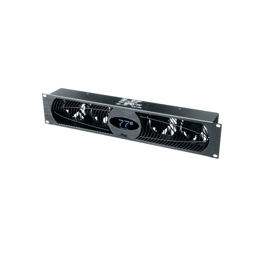 100 CFM Fan Panel with Display, 27dB, Anodized, 220 - 240VAC