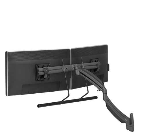K1W22HB - Chief - Kontour K1W Dynamic Wall Mount Dual Monitor Array K1W22HB
