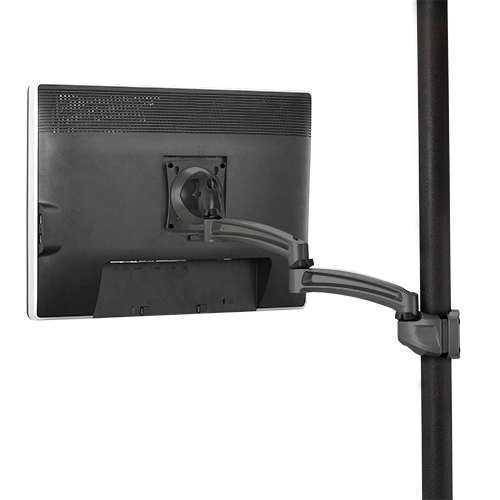 Kontour™ K2P Pole Mount Articulating Arm, Single Monitor-K2P120B