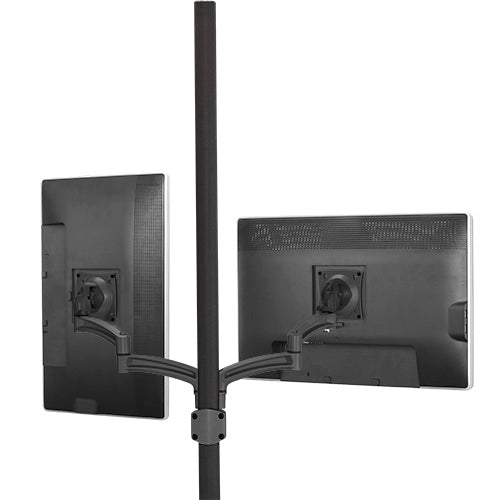 K2P220B - Chief - Kontour K2P Pole Mount Articulating Arms Dual Monitor