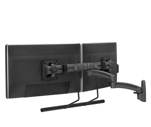 K2W22HB - Chief - Kontour K2W Wall Mount Swing Arm Dual Monitor ArrayK2W22HB