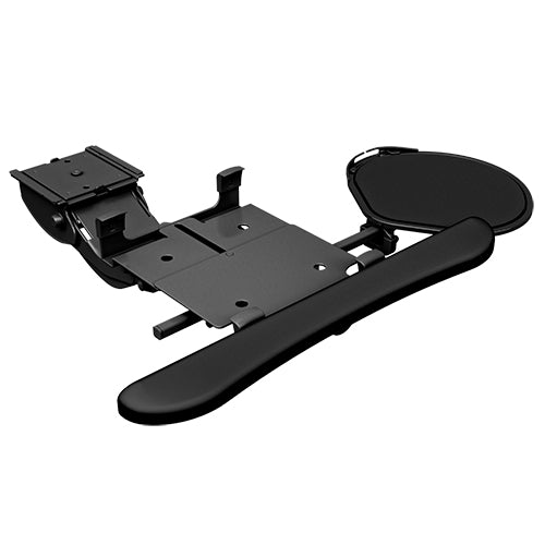 KBD-MINI-19C - Chief - Mini Arm Keyboard Clamp and TiltSwivel Mouse Tray