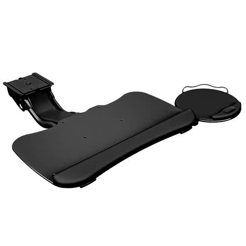 Sit-to-Stand Arm, 19" Keyboard Tray with 8.25" Mouse Tray