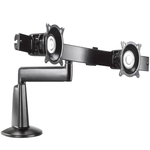 Single Arm Desk Mount, Dual Monitor Array - KCS220B