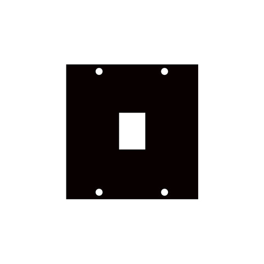 KEY-1 - Middle Atlantic - UCP Module withoutne Keystone Punchout