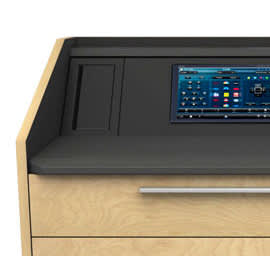 Middle Atlantic L5 Lectern Presenter Panel - 23 Inch Wide