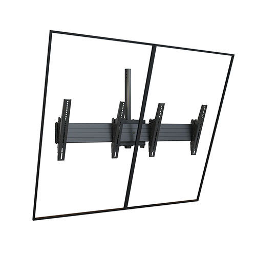 Fusion® Large Ceiling Mounted 2 x 1 Portrait Menu Board 400 mm Interfaces