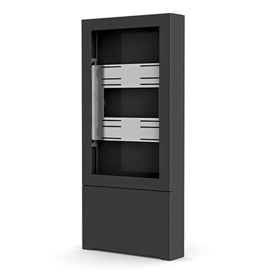 Impact™ Floor Standing Kiosk – Portrait 55" Black