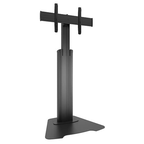LFAUB, Large Fusion® Manual Height Adjustable Floor AV Stand