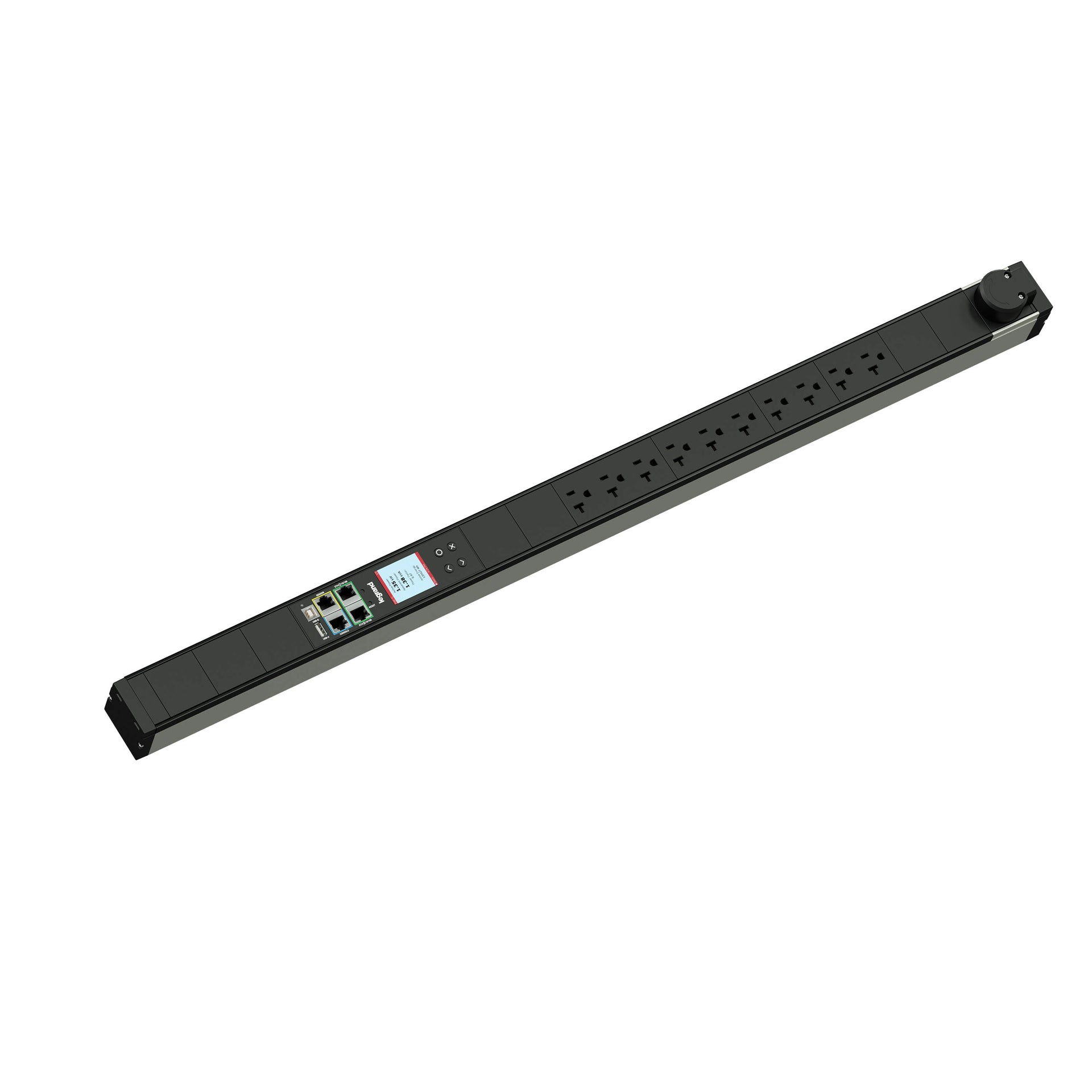LP-41100 - Middle Atlantic - Legrand Vertical ZeroU Network Metered PDU 10 Outlet