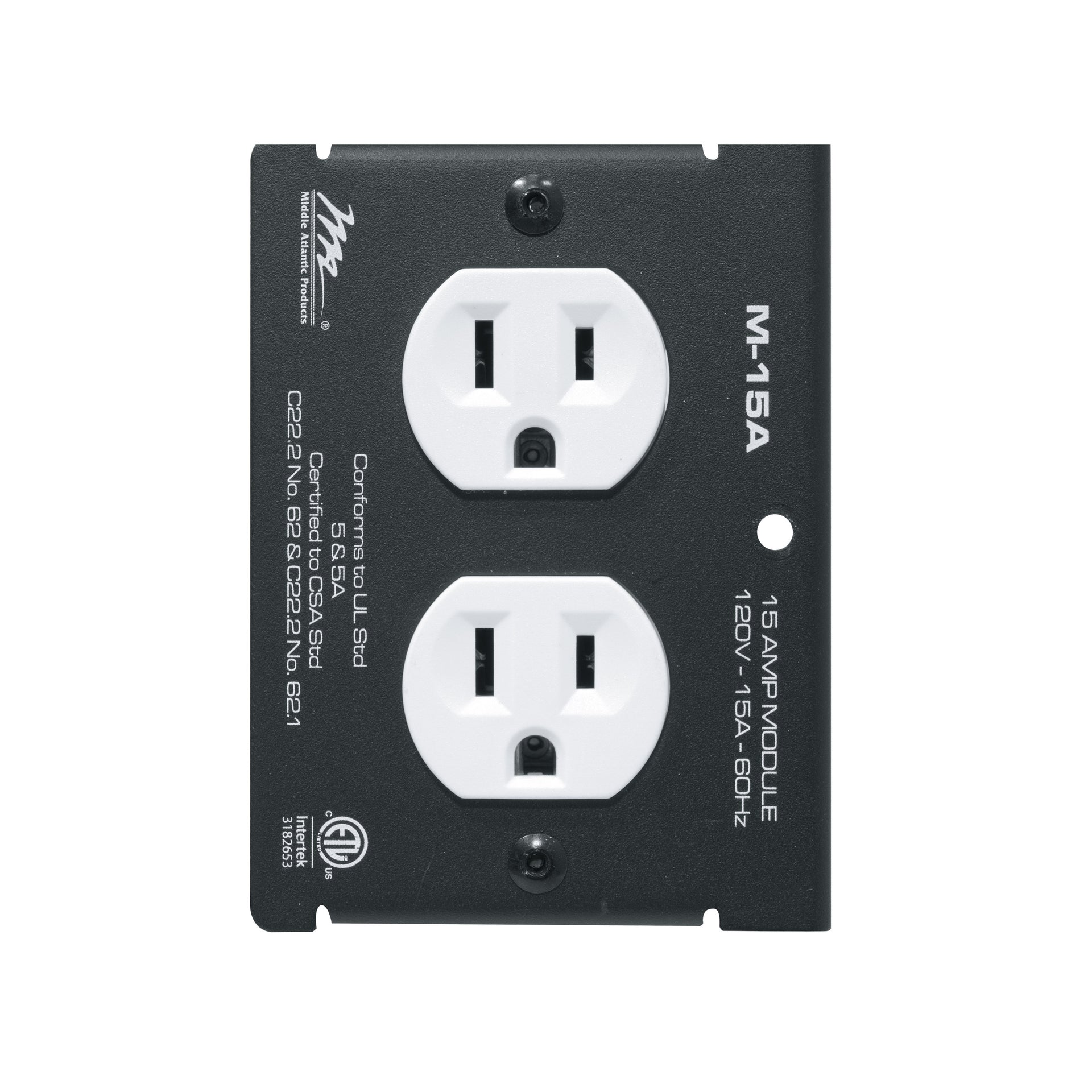 M-15A - Middle Atlantic - MPR Module 15A Duplex