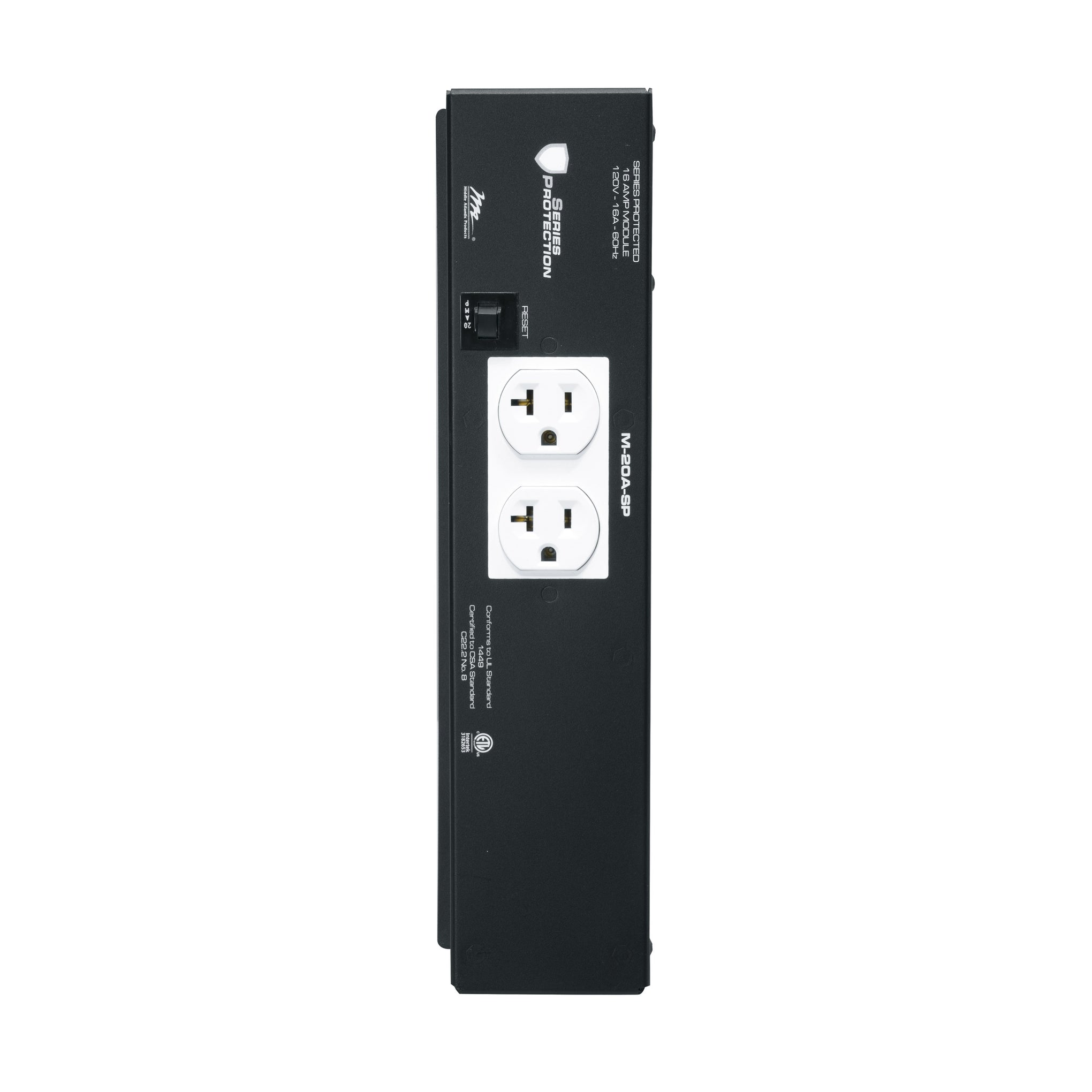 M-20A-SP - Middle Atlantic - MPR Module 20A Duplex Series Surge
