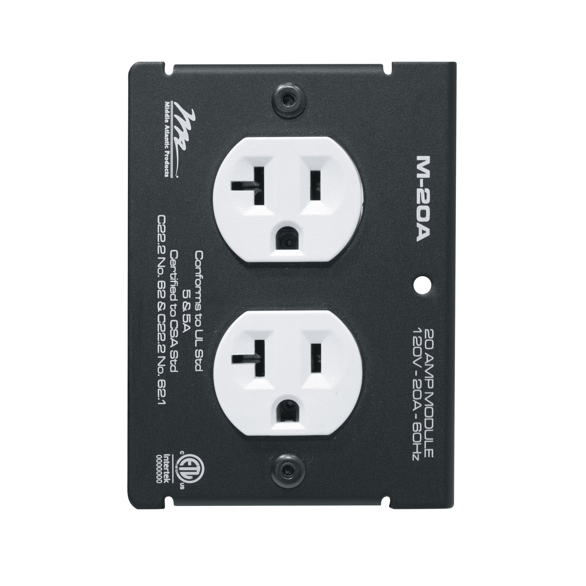 M-20A - Middle Atlantic - MPR Module 20A Duplex