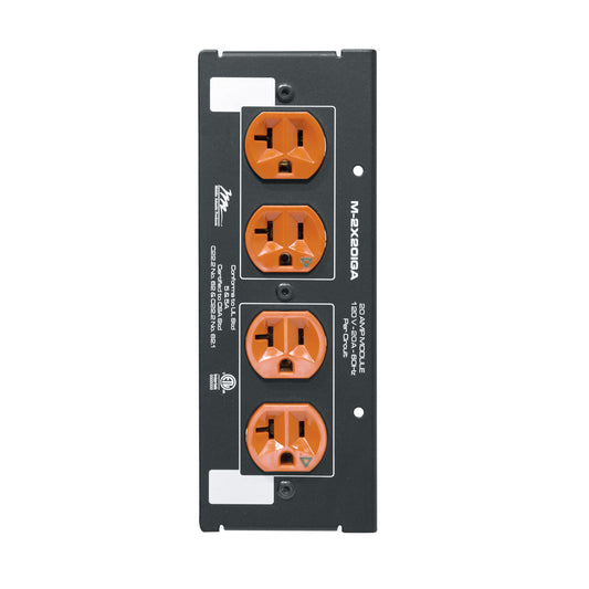 M-2X20IGA - Middle Atlantic - MPR Module 20A IG Double Duplex