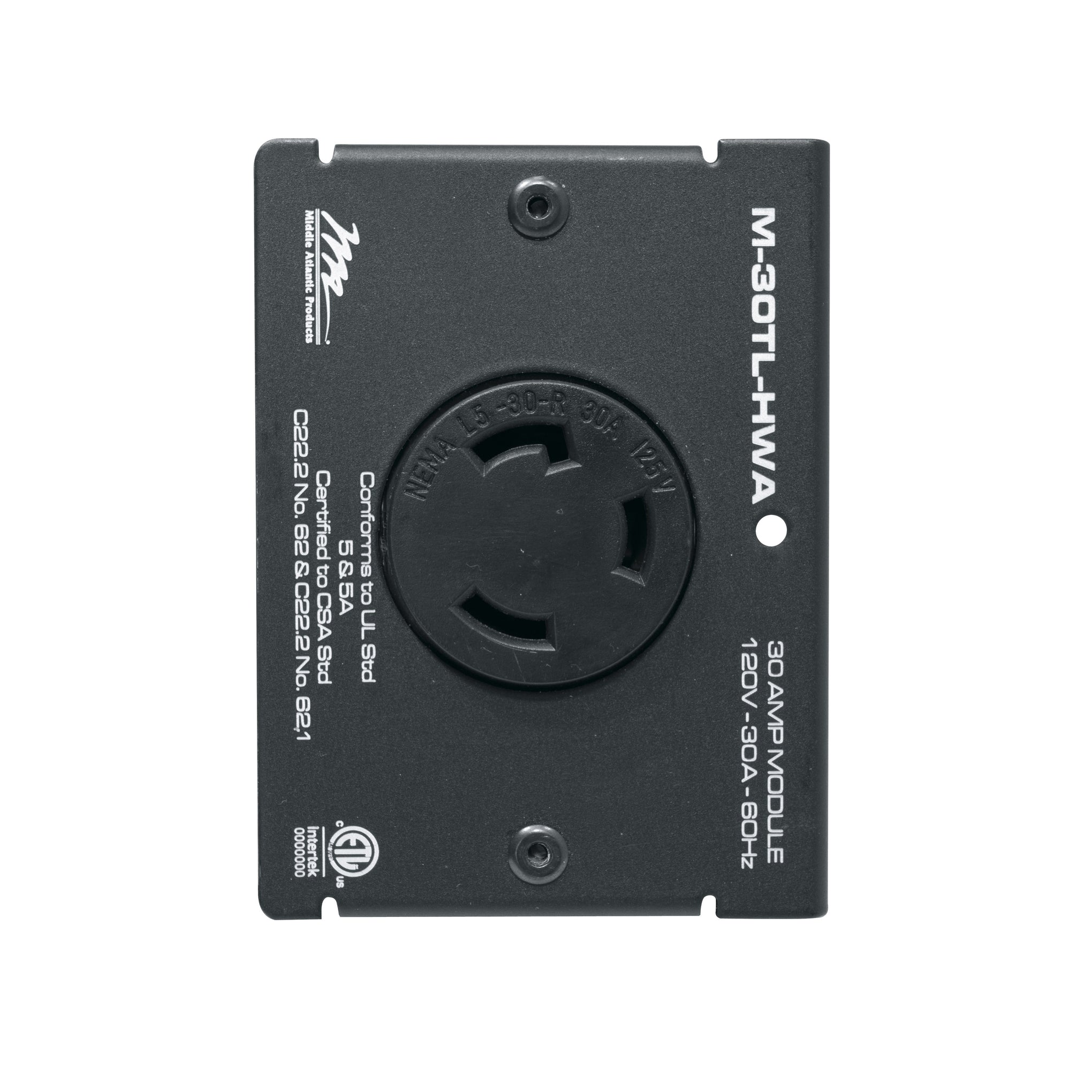 M-30TL-HWA - Middle Atlantic - MPR Module 30A Twistlock L530R Hardwired