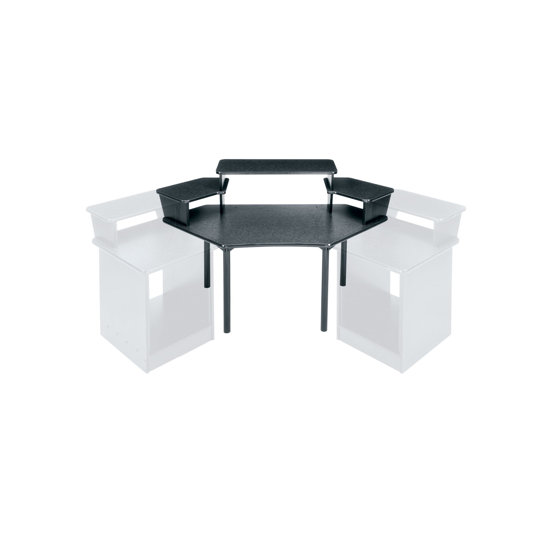 MDV-CNR3 - Middle Atlantic - Multi Overbridge Corner Desk MDV Series