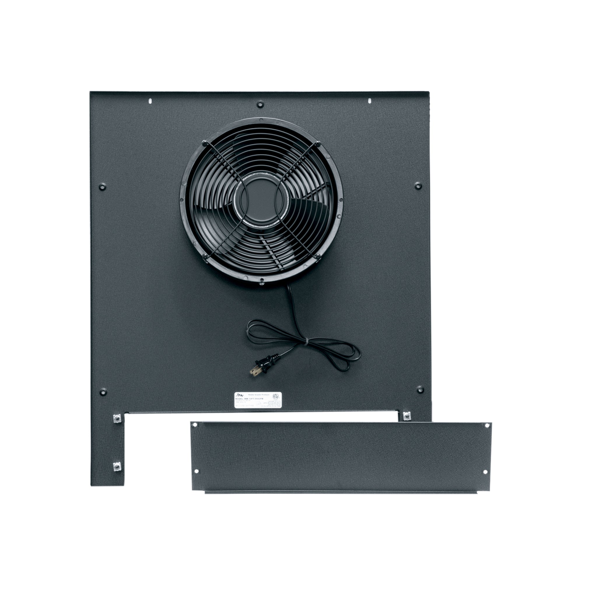 MW-10FT-550CFM - Middle Atlantic - 550 CFM Fan Top