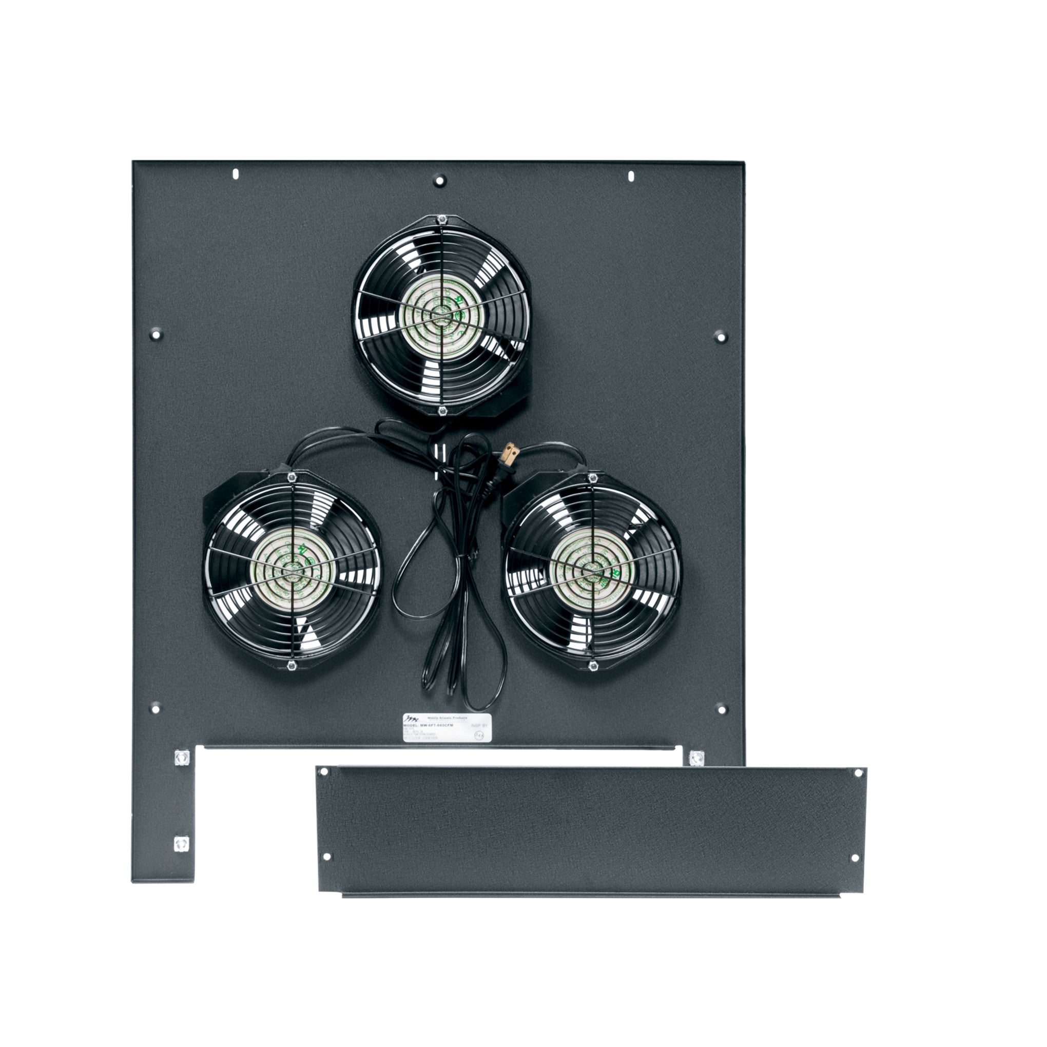 MW-6FT-660CFM - Middle Atlantic - 660 CFM Fan Top