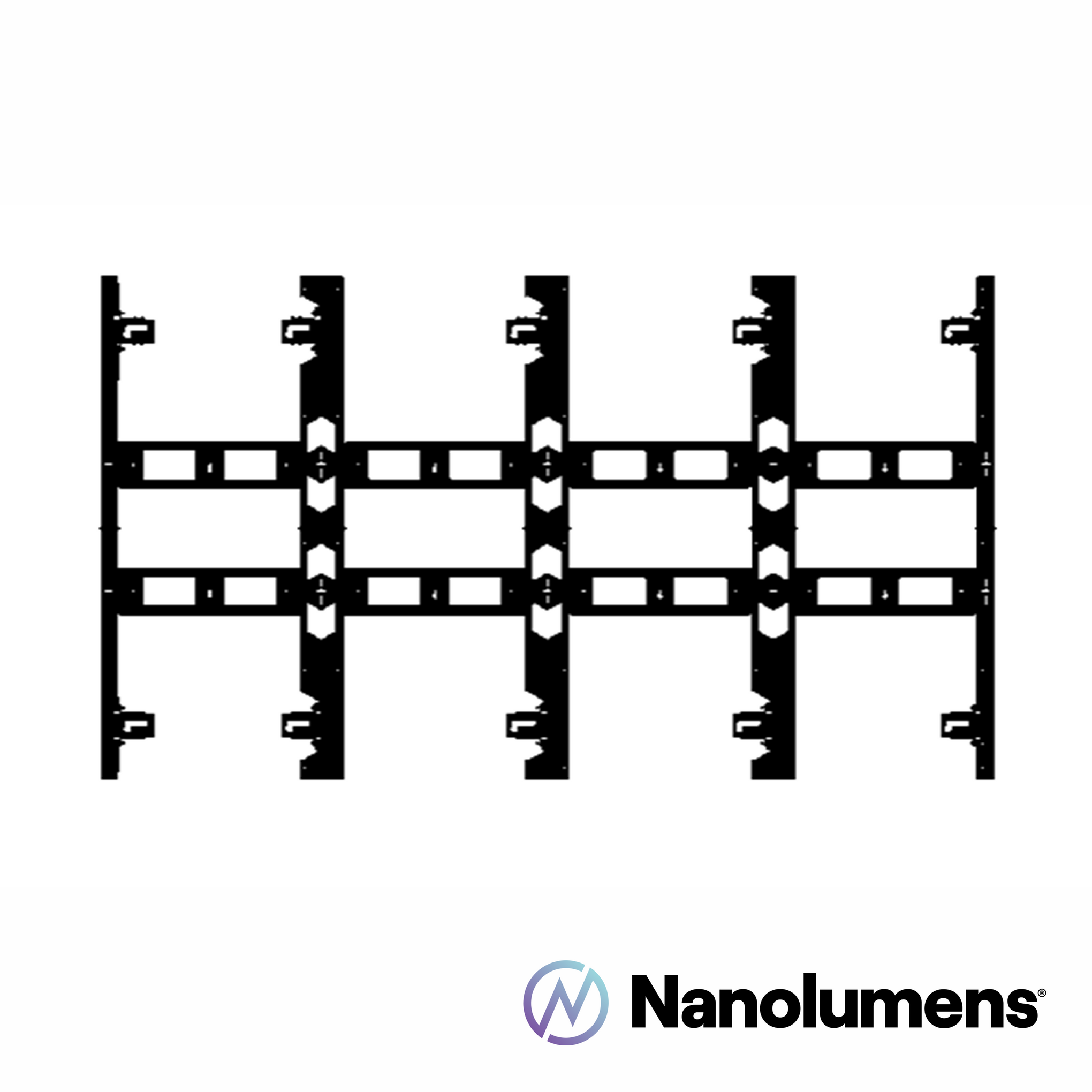 TILD4X4NE1 - Chief - TiLED 4x4 dvLED Wall Mount Kit for Nanolumens Engage