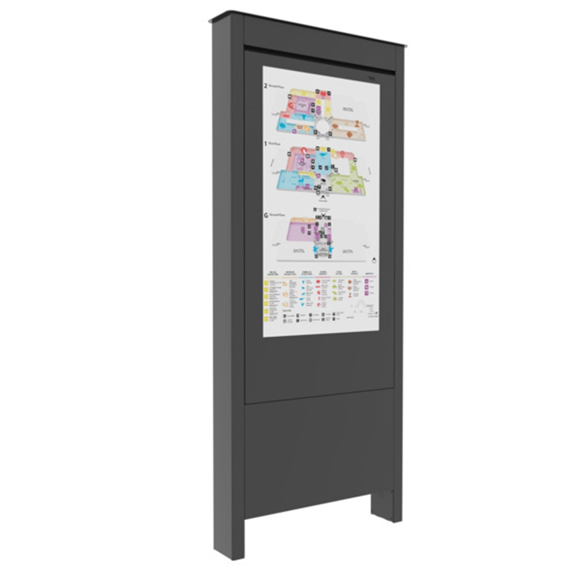 OLF49BP-LG - Chief - Impact 49 Inch Outdoor Portrait Kiosk LG XE4FM Series