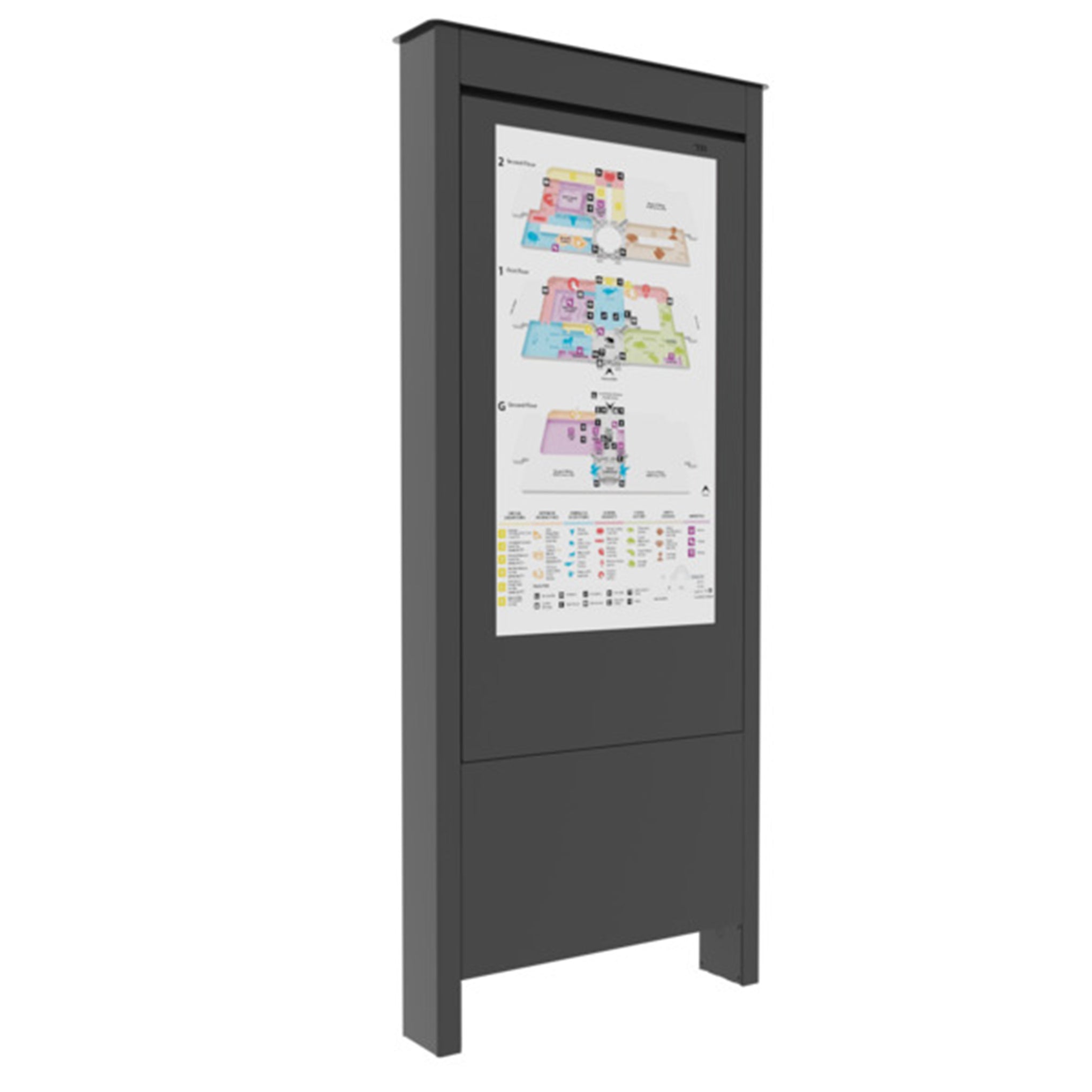OLF49BP-LG - Chief - Impact 49 Inch Outdoor Portrait Kiosk LG XE4FM Series