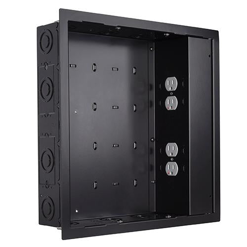 Proximity® In-wall Storage Box with 4 Receptacle Filter & Surge - PAC526FBP4