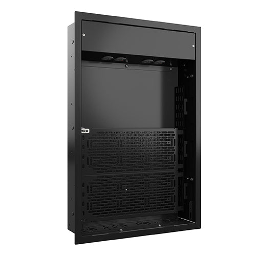 PAC527LFBP4 - Chief - Proximity ExtraLarge InWall Storage Box with 4Receptacles and Lever Lock