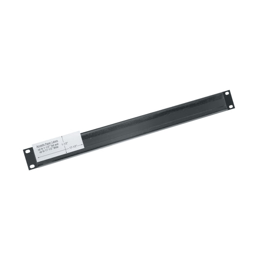 PBL1-ID - Middle Atlantic - 1 RU Flanged Blank Rack Panel Aluminum with ID Strip