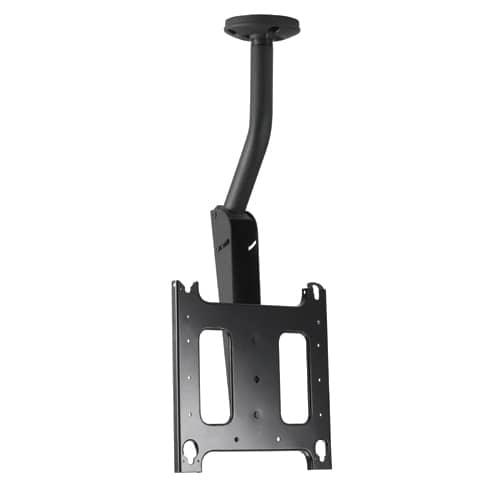 Large Flat Panel Ceiling Mount with Angled Column (without interface)