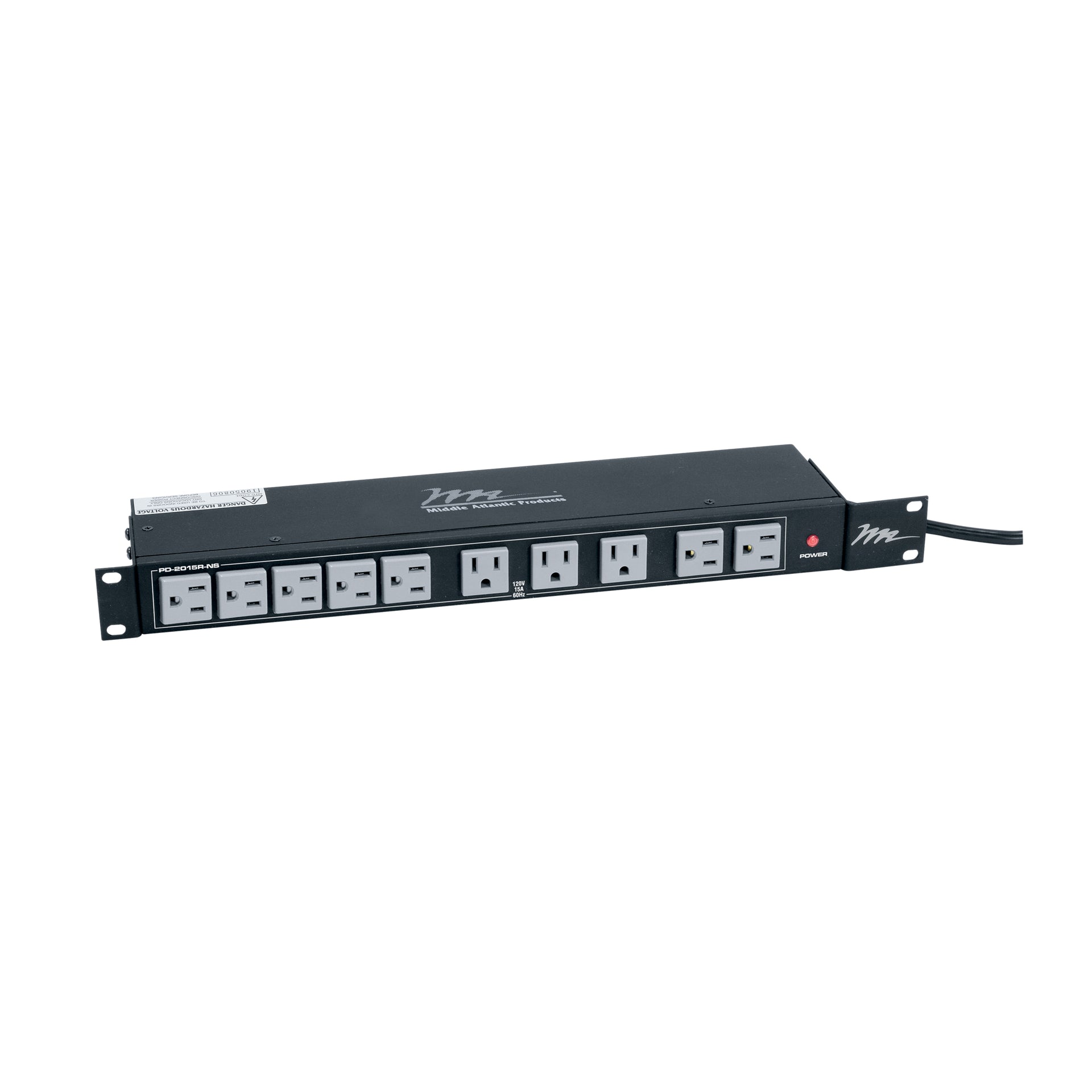 PD-2015R-NS - Middle Atlantic - MultiMount PDU 20 Outlet 15A