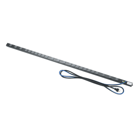 PD-2415SC - Middle Atlantic - PD Slim High Density Vertical Power Strip 24 Outlet 15A Basic Surge Protection