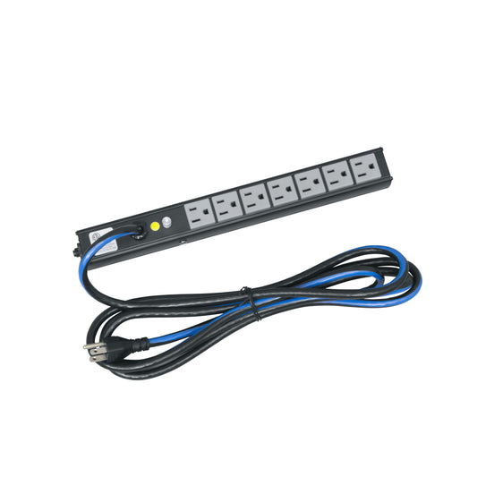 PD-715SC-NS - Middle Atlantic - PD Slim High Density Vertical Power Strip 7 Outlet 15A
