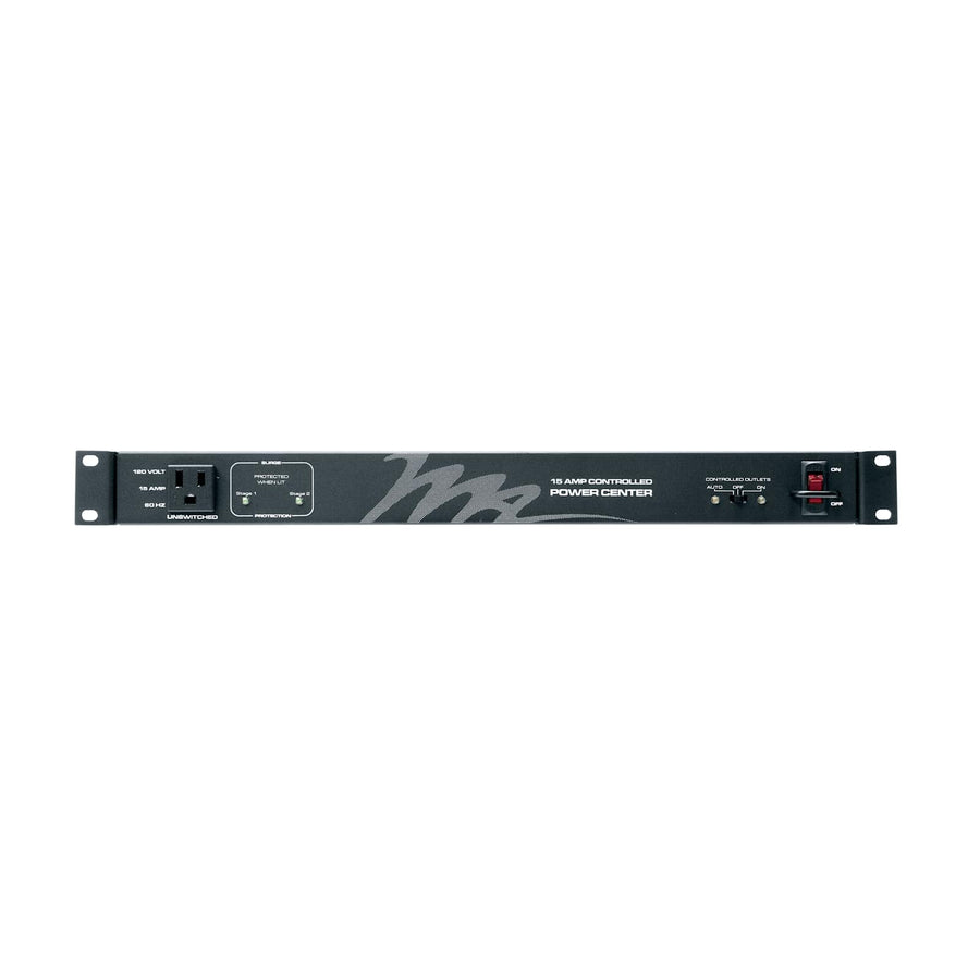 Rackmount Power, 2 Outlet Control, 9 Outlet, 15A, & 2-Stage Surge Protection