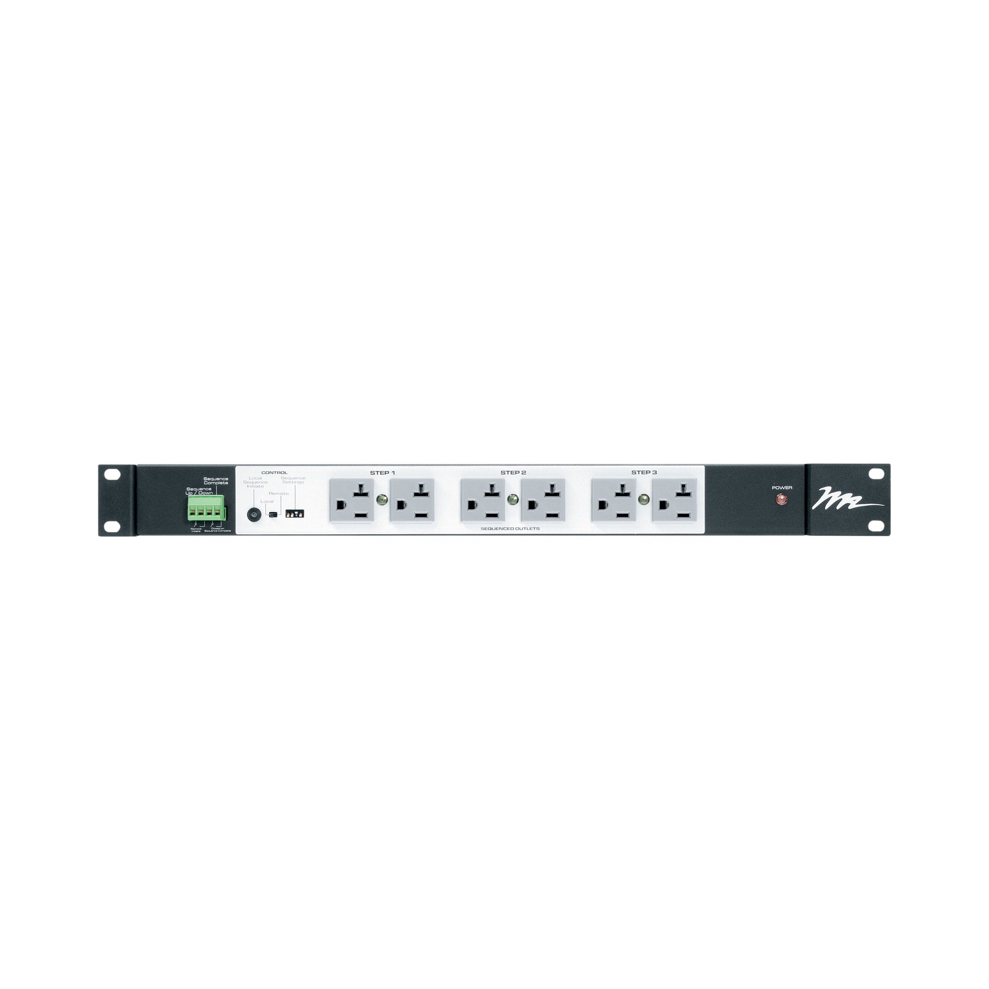 PDS-1620R-NS - Middle Atlantic - MultiMount Rackmount Power 16 Outlet 20A 3Step Sequencing