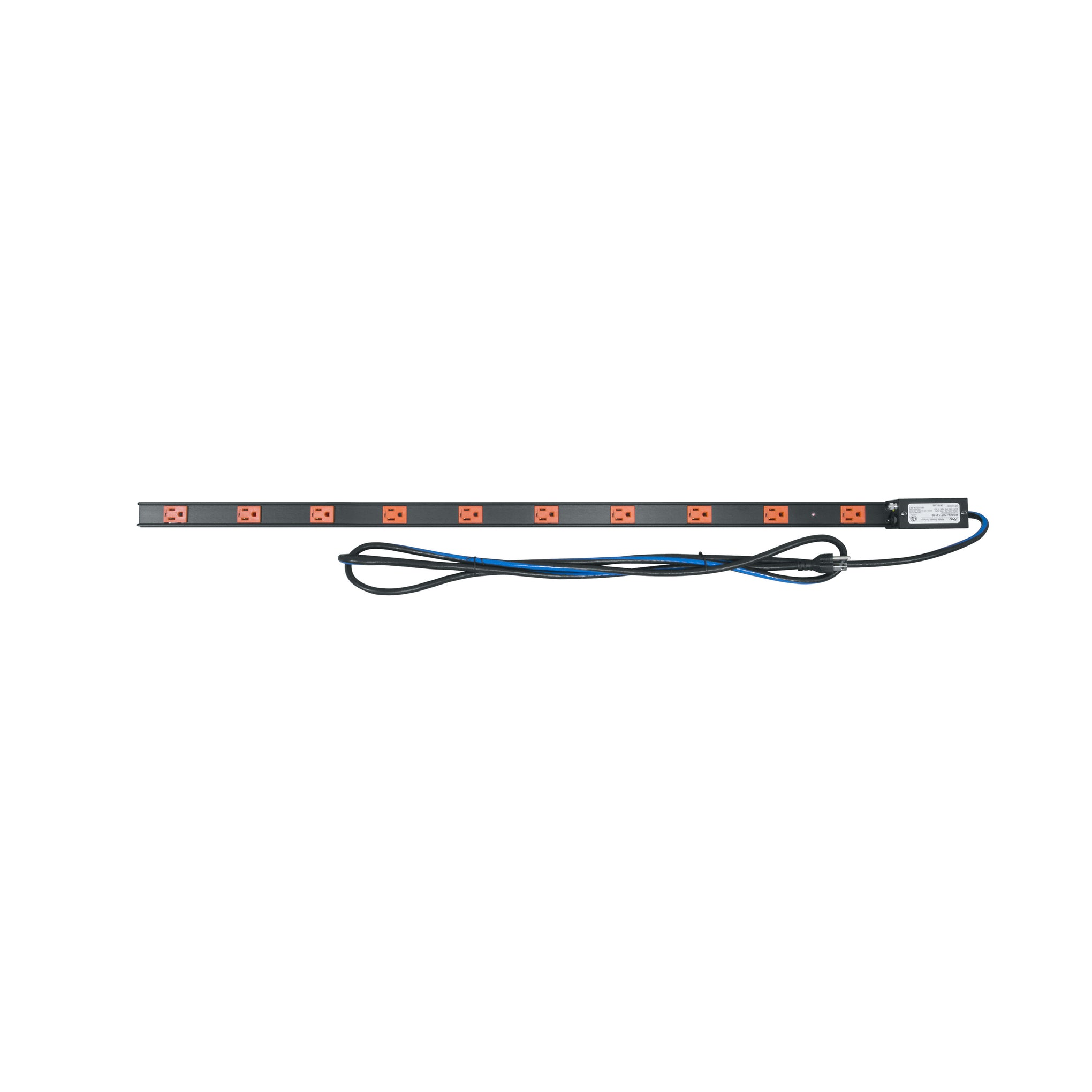 PDT-1015C-NS - Middle Atlantic - PDT Low Profile Vertical Power Strip 10 Outlet 15A