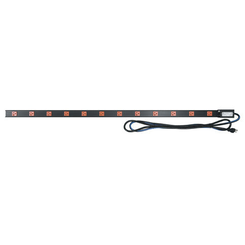 PDT-1220C-NS - Middle Atlantic - PDT Low Profile Vertical Power Strip 12 Outlet 20A