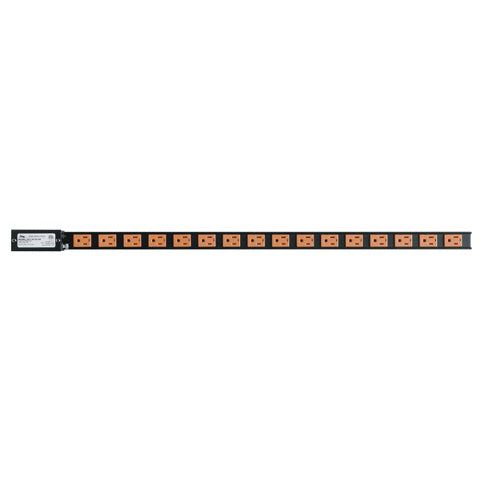 PDT-1615C-NS - Middle Atlantic - PDT Low Profile Vertical Power Strip 16 Outlet 15A