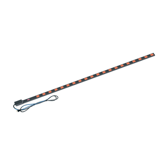PDT-2015C-M-NS - Middle Atlantic - PDT Low Profile Vertical Power Strip 20 Outlet 15A with Local Meter