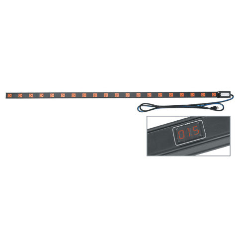 PDT-2020C-M-NS - Middle Atlantic - PDT Low Profile Vertical Power Strip 20 Outlet 20A with Local Meter