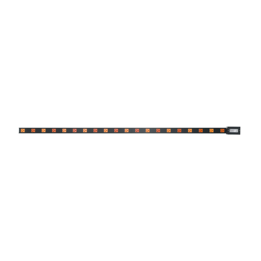 Select Series PDT Low Profile Vertical Power Strip with Dual Circuit, 6 Outlet, 20A Hardwired