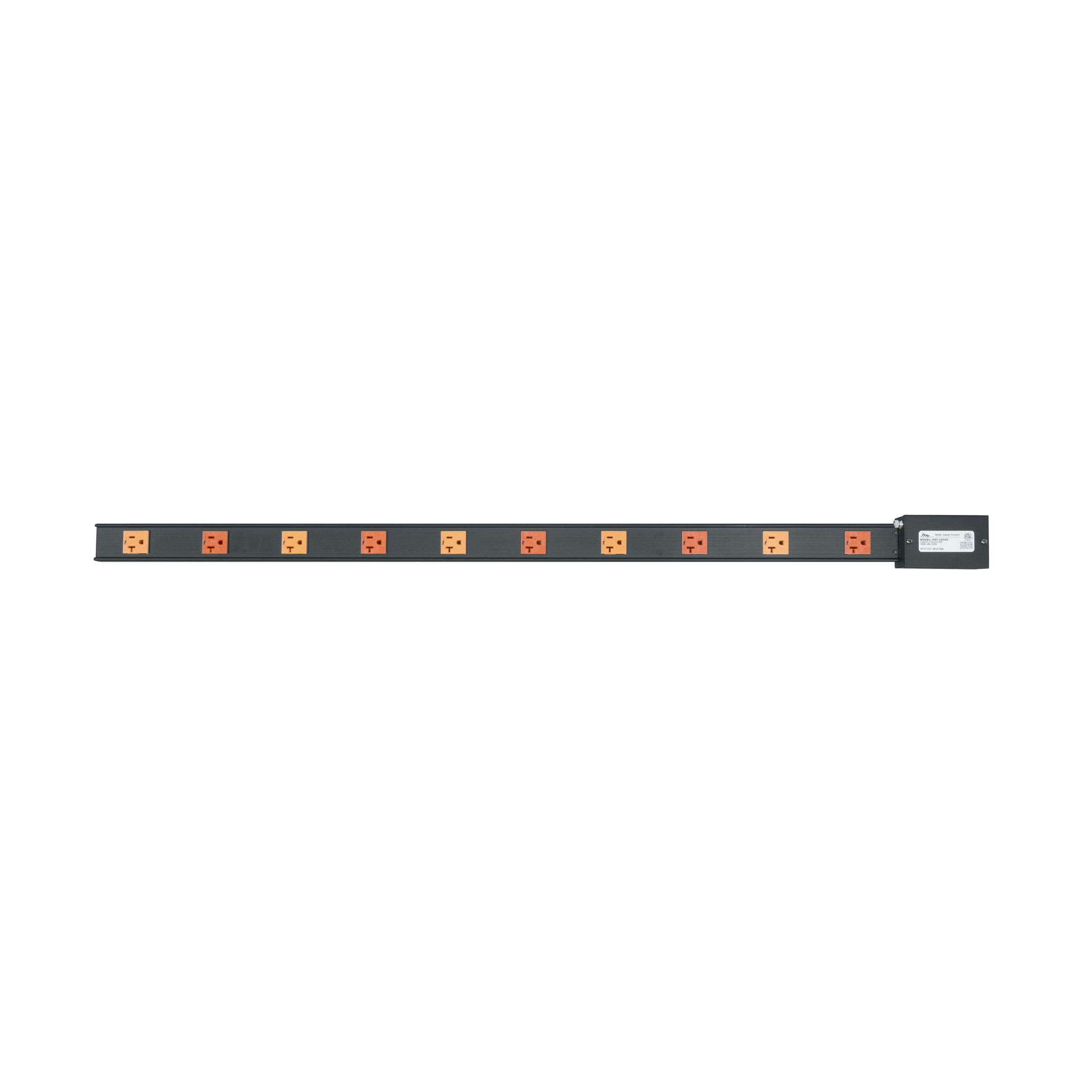 PDT-2X520 - Middle Atlantic - Select Series PDT Low Profile Vertical Power Strip with Dual Circuit 10 Outlet 20A Hardwired