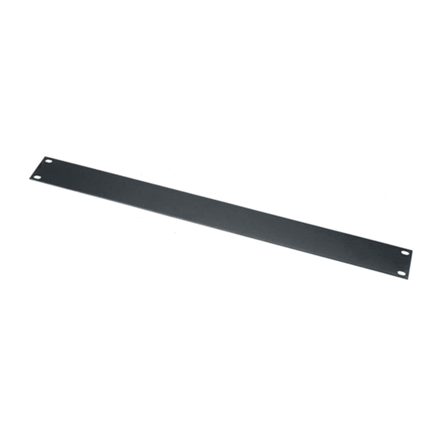 1 RU Flat Blank Rack Panel, Aluminum - 12 Piece Contractor Pack