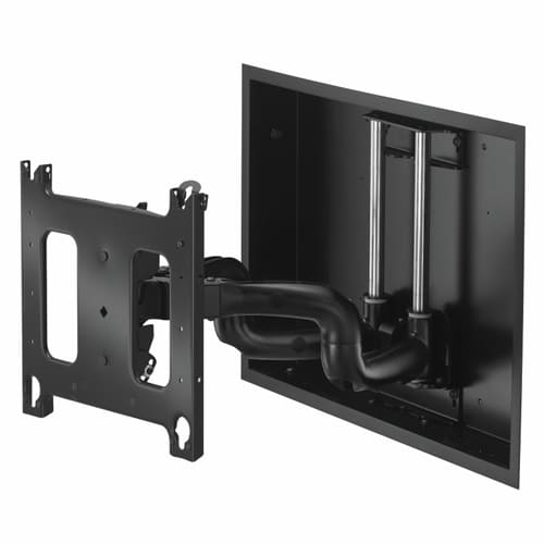 PNRIWUB, Large Low-Profile In-Wall Swing Arm Mount - 22 Inch